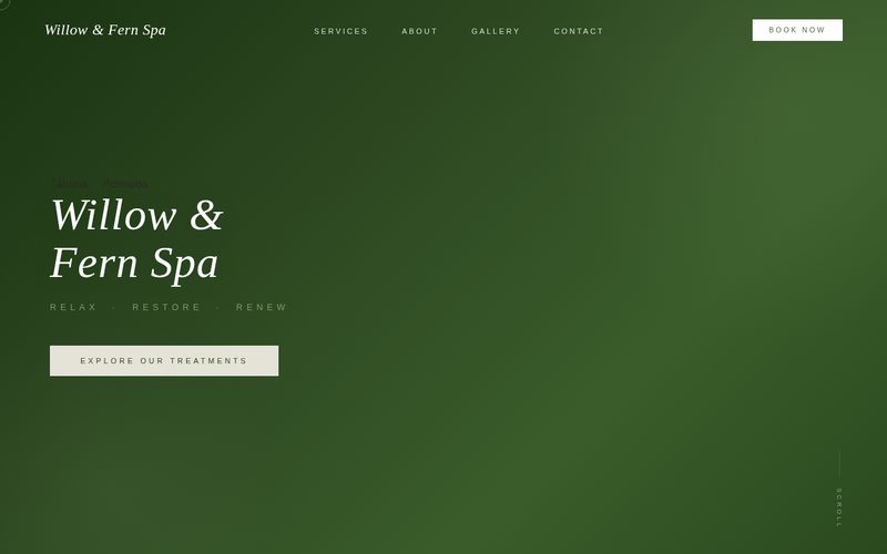 Willow and Fern Spa